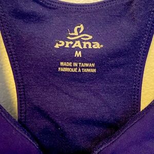 Prana short-sleeved workout shirt size M.